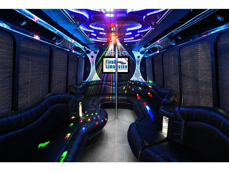 32 Passenger Limo Party Bus