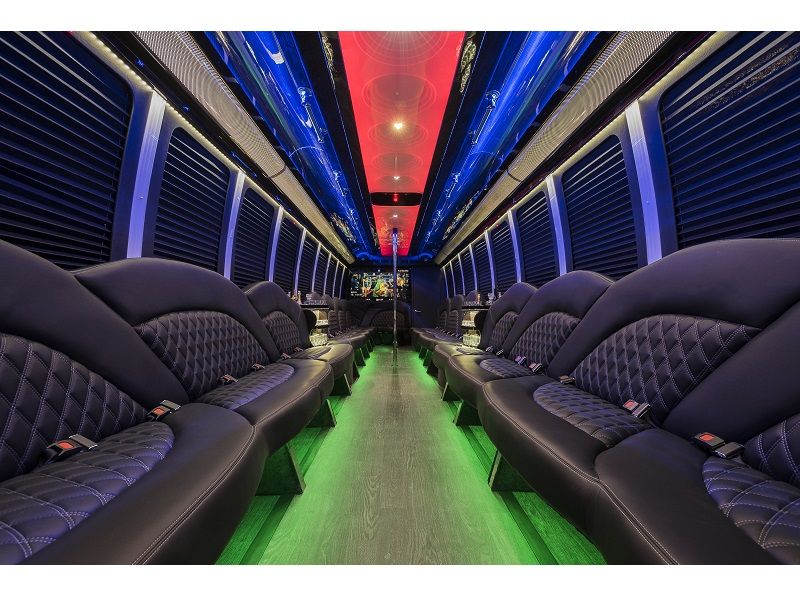 40 Passenger Limo Party Bus