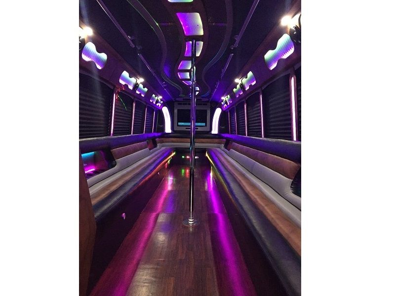 40 Passenger Limo Party Bus