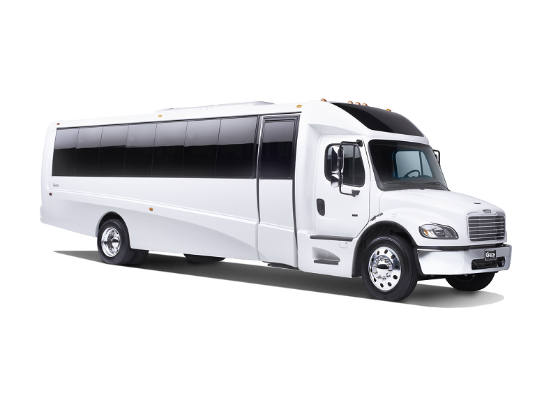 Chicago Mini Coach Bus - Up to 57 Passenger 51 Passenger Super Coach Bus